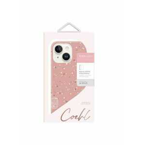 Husa de protectie Coehl Terrazzo pentru iPhone 14 Plus - Coral Pink imagine