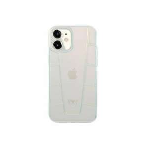 Husa Cover Line Iridescent pentru iPhone 12 Mini MEHCP12SCLIR Clear imagine