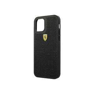 Husa de protectie On Track Perforated pentru iPhone 12/12 Pro Black imagine