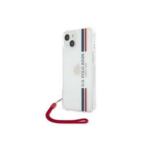 Husa de protectie U.S. Polo Tricolor Vertical Stripes pentru Apple iPhone 13 mini - Transparenta imagine