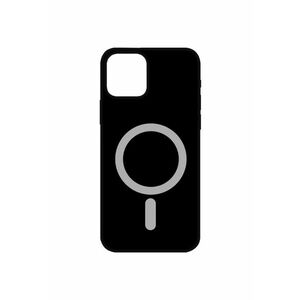 Husa de protectie Soft MagCharge pentru iPhone 12 Mini - Negru imagine