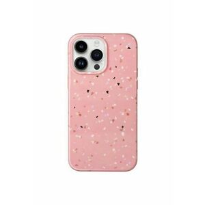 Husa de protectie Coehl Terrazzo pentru iPhone 14 Pro - Coral Pink imagine