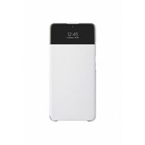 Husa de protectie Smart S View Wallet Cover pentru A32 - White imagine
