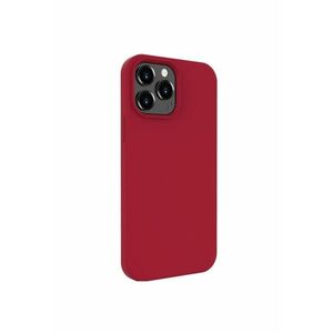 Husa de protectie Liquid Silicon pentru iPhone 13 Pro Max - Dark Red imagine