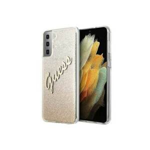 Husa de protectie Cover Glitter Gradient pentru Samsung Galaxy S21 Plus GUHCS21MPCUGLSGO - Gold imagine