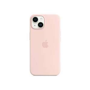 Husa de protectie Silicone Case with MagSafe pentru iPhone 14 - Chalk Pink imagine