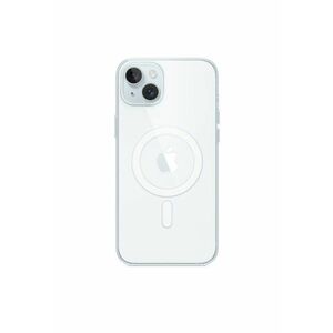 Husa de protectie Clear Case with MagSafe pentru iPhone 15 Plus - Transparent imagine