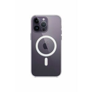 Husa de protectie Clear Case with MagSafe pentru iPhone 14 Pro Max - Transparent imagine
