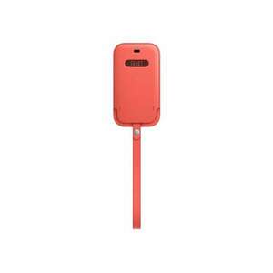 Husa de protectie Leather Sleeve with MagSafe pentru iPhone 12 mini - Pink Citrus imagine