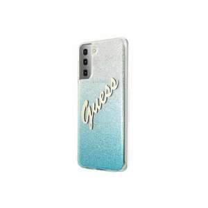 Husa de protectie Cover Glitter Gradient pentru Samsung Galaxy S21 Plus GUHCS21MPCUGLSBL - Light Blue imagine