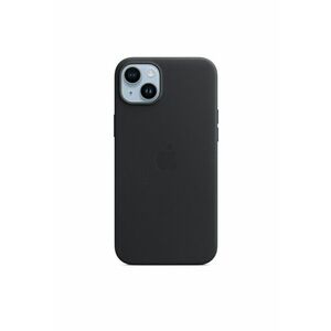 Husa de protectie Leather Case with MagSafe pentru iPhone 14 Plus - Midnight imagine