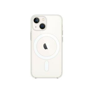 Husa de protectie Clear Case with MagSafe pentru iPhone 13 mini - Transparent imagine