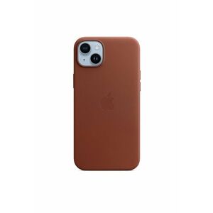 Husa de protectie Leather Case with MagSafe pentru iPhone 14 Plus - Umber imagine