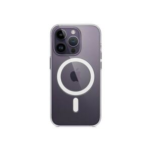 Husa de protectie Clear Case with MagSafe pentru iPhone 14 Pro - Transparent imagine