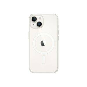 Husa de protectie Clear Case with MagSafe pentru iPhone 14 - Transparent imagine