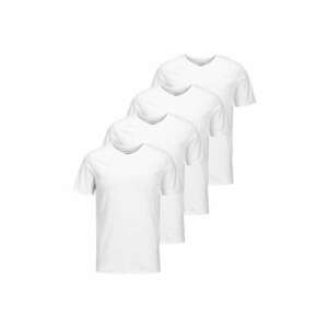 Set de tricouri cu decolteu in V Basic - 4 piese imagine
