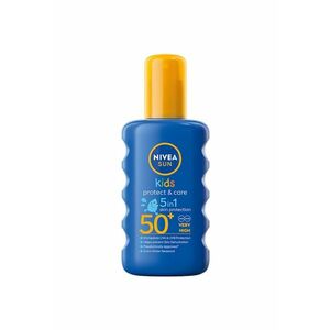 Spray de protectie solara pentru copii Sun Kids Protect & Care 5in1 - SPF 50+ - 200 ml imagine