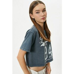 Tricou crop relaxed fit imagine