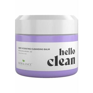 Balsam de curatare faciala 3 in 1 cu acid hialuronic - Hello Clean - 100 ml imagine