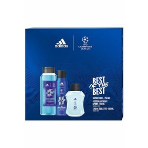 Set Cadou Barbati Uefa Best Of The Best: Apa De Toaleta 10 ml + Deodorant 150 ml + Gel De Dus 250 ml imagine