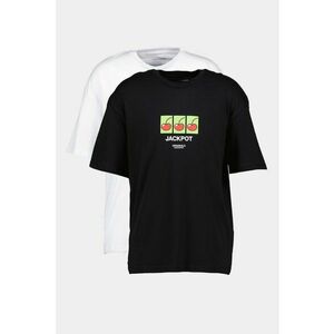 Set de tricouri cu imprimeu grafic BlockPop - 2 piese imagine