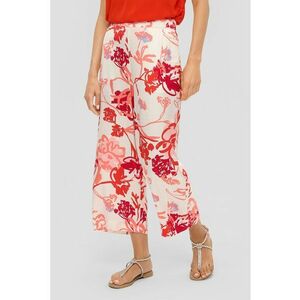 Pantaloni cu croiala ampla si imprimeu floral imagine