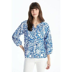 Bluza-tunica cu model abstract imagine