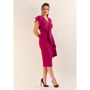 Rochie conica ciclame 36 imagine