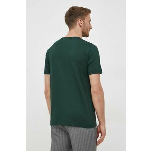 Gant tricou din bumbac culoarea verde, cu imprimeu imagine