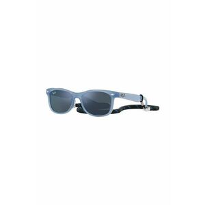 Ray-Ban ochelari de soare copii Junior New Wayfarer culoarea albastru marin, 0RJ9052S imagine