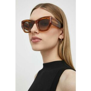 Etro ochelari de soare femei, culoarea portocaliu imagine