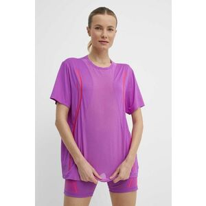 adidas by Stella McCartney tricou de antrenament Truepace culoarea violet, IW1149 imagine