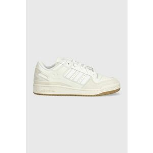 adidas Originals sneakers din piele Forum Low culoarea alb, ID6858 ID6858-white imagine