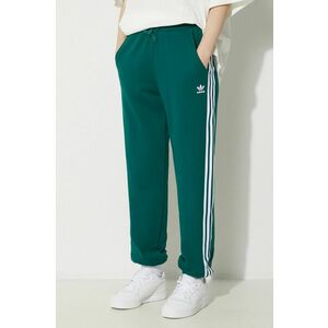 adidas Originals pantaloni de trening din bumbac Jogger Pants culoarea verde, cu imprimeu, IR8090 imagine