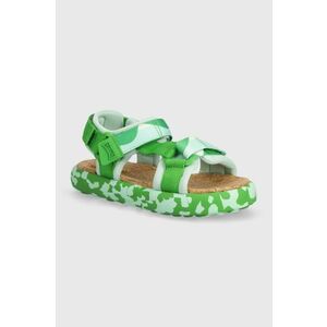 Camper sandale copii culoarea verde imagine