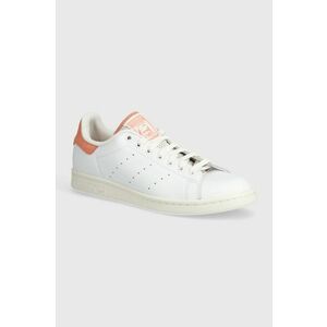 adidas Originals sneakers din piele Stan Smith culoarea alb, IG1326 imagine