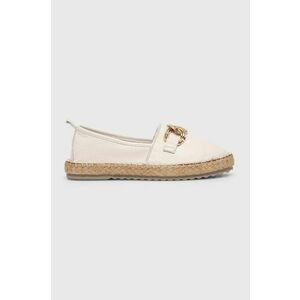 Answear Lab espadrile de piele culoarea bej imagine