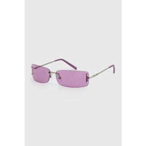 Vans ochelari de soare culoarea violet, VN000GMYCR31 imagine