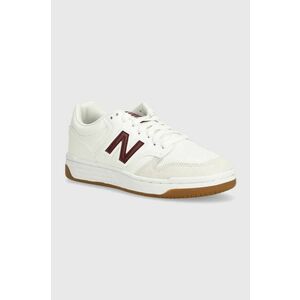 New Balance sneakers pentru copii GSB480FT culoarea alb imagine