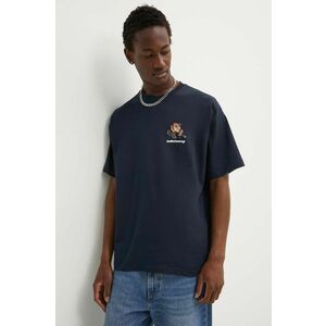 Billabong tricou din bumbac BOUQUET barbati, culoarea albastru marin, cu imprimeu, ABYZT02427 imagine