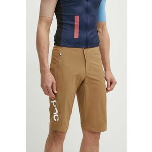 POC pantaloni scurți de ciclism Essential Enduro culoarea maro imagine