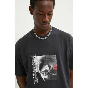 Billabong tricou din bumbac barbati, culoarea negru, cu imprimeu, ABYZT02311 imagine