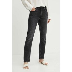 Pepe Jeans jeansi STRAIGHT JEANS MW femei high waist, PL204730XH7 imagine
