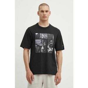 Reebok Classic tricou din bumbac Basketball barbati, culoarea negru, cu imprimeu, 100075508 imagine