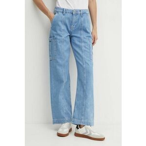 Pepe Jeans jeansi LOOSE ST JEANS HW WORKER femei high waist, PL204715 imagine