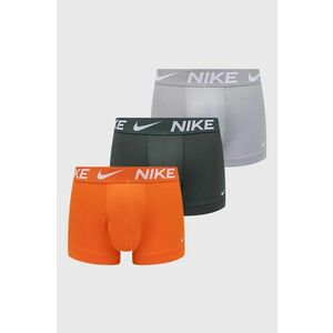 Nike boxeri 3-pack barbati, culoarea portocaliu imagine
