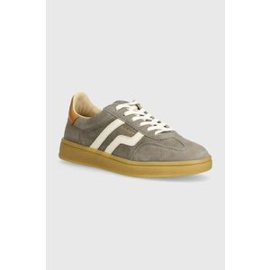Gant sneakers din piele intoarsă Cuzima culoarea gri, 28533550 G031 imagine