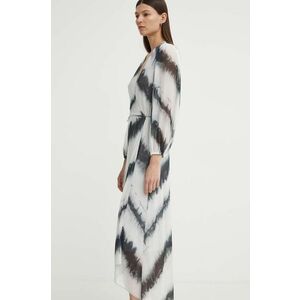 Bruuns Bazaar rochie PhloxBBNoriel dress culoarea gri, maxi, drept, BBW3752 imagine