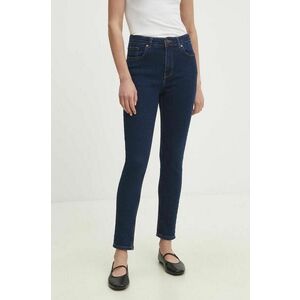 Answear Lab jeansi femei, culoarea albastru marin imagine