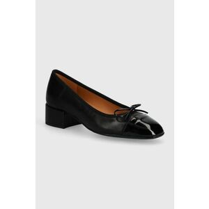 Billi Bi pantofi de piele culoarea negru, cu toc drept, A6050 imagine